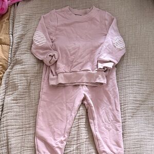 Little sleepies Sweatshirt and Pants Set
